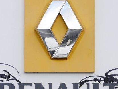 Logotipo del constructor franc&eacute;s de autom&oacute;viles Renault. 