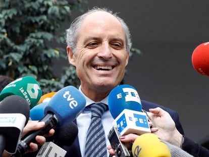Francisco Camps, expresidente de la Generalitat Valenciana, en una imagen de archivo.