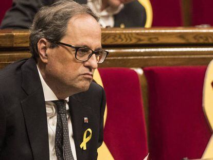 Quim Torra, nuevo presidente de la Generalitat.