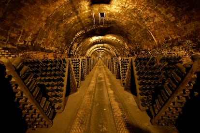Bodega de Codorníu, en Sant Sadurní d'Anoia.