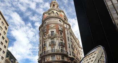 Fachada del Banco de Valencia en la capital del Turia.