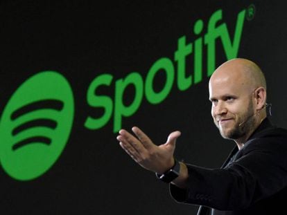 Daniel Ek, CEO de Spotify, en una imagen de archivo.