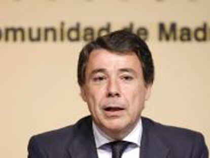El presidente de la Comunidad de Madrid, Ignacio Gonz&aacute;lez. 