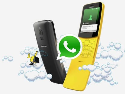 WhatsApp podría llegar pronto al nuevo Nokia 8810