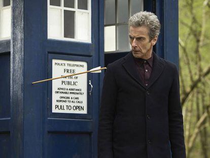 Peter Capaldi, actual protagonista de 'Doctor Who'.