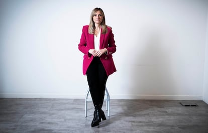 Patricia Guasp posa en la sede del partido, este viernes.