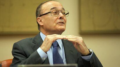 Luis Maria Linde, gobernador del Banco de España.