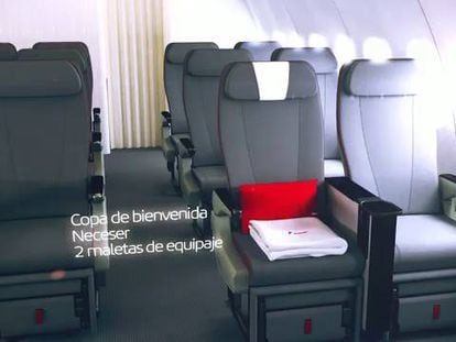 Iberia lanza la nueva clase 'premium'