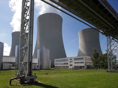 La central nuclear de Temelín, en la República Checa.