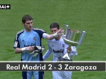 Real Madrid, 2 - Zaragoza, 3