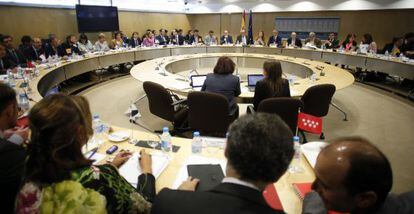 Reunion del Consejo de Politica Fiscal y Financiera. 