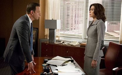 Fotograma de 'Hitting the fan' de 'The Good Wife'.