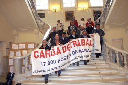 Protesta del Naval en Ferrol 