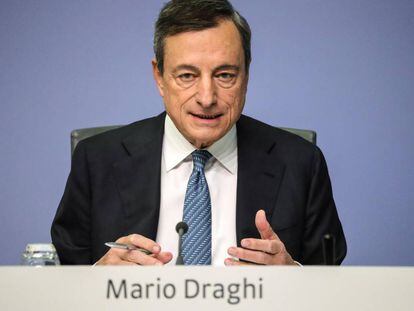 El presidente del Banco Central Europeo (BCE), Mario Draghi. 