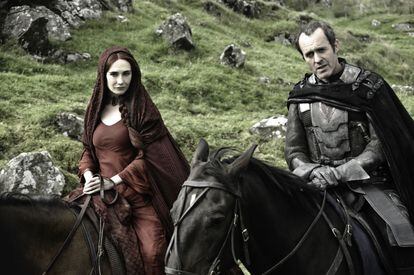 Stannis Baratheon y Mellisandre