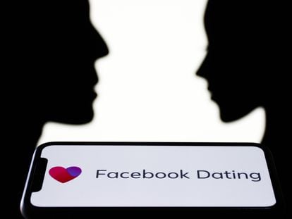 El logo de Facebook Dating.