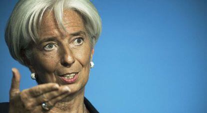 La presidenta del Fondo Monetario Internacional, Christine Lagarde.