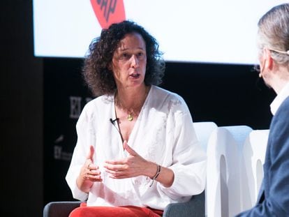 Valvanera Ulargui, directora general de la Oficina Española de Cambio Climático, en el evento Ecosistema Ahora.