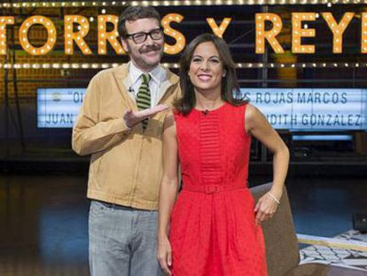 Joaquín Reyes y Mara Torres, presentadores de 'Torres y Reyes' en La 2.