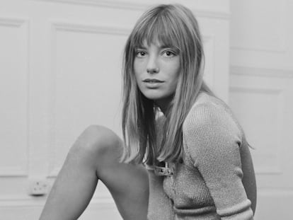 Jane Birkin, en una imagen de octubre de 1968.