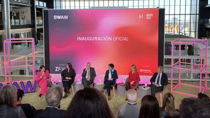 Inauguración de la cuarta edición del Barcelona Woman Acceleration Week (BWAW) en el DFactory del CZFB.