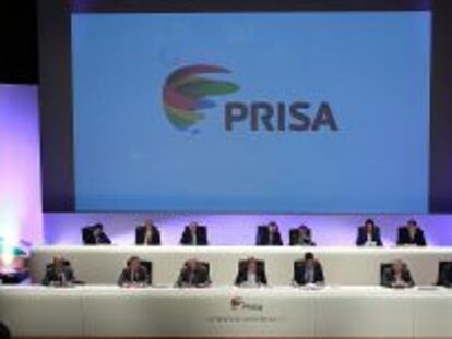 Junta de accionistas de PRISA.