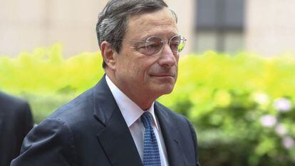 El presidente del Banco Central Europeo, Mario Draghi