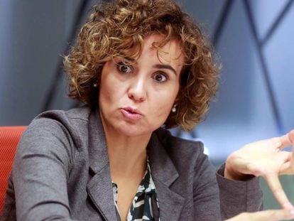 La candidata del PP al Parlamento Europeo, Dolors Montserrat.