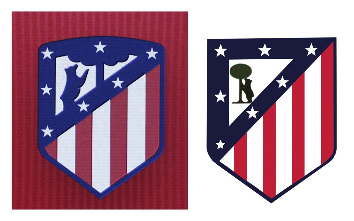 Atlético de Madrid: el escudo de la discordia tiene los días
