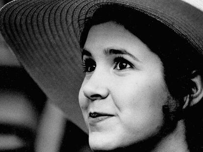 Carrie Fisher, a los 16 a&ntilde;os.