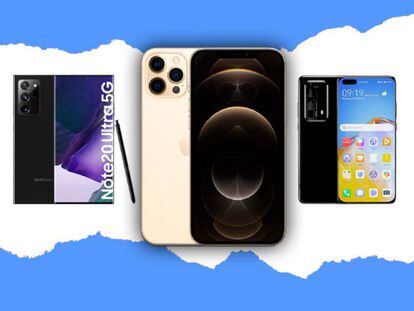 Los seis mejores móviles de gama alta de 2020