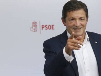 Javier Fernández, presidente de la gestora del PSOE.