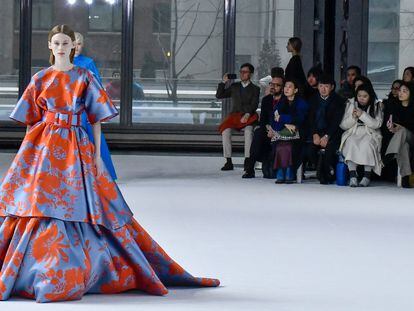 Un momento del desfile de Carolina Herrera celebrado en febrero de 2020 en Nueva York.