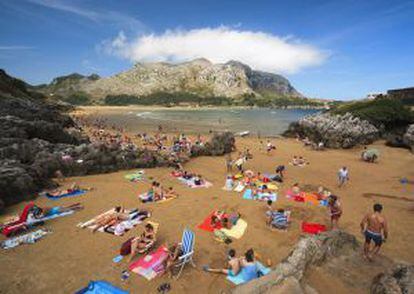 La playa de Arenillas, en Castro Urdiales (Cantabria).