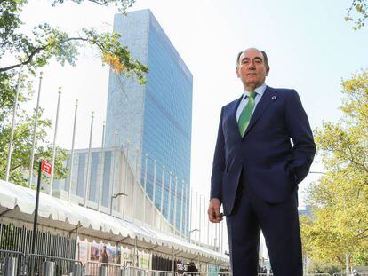 El presidente ejecutivo de Iberdrola frente a las Naciones Unidas