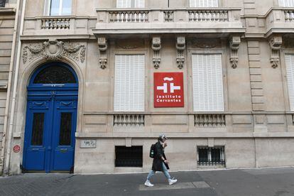 La biblioteca Octavio Paz, que pertenece al instituto Cervantes, en París.
