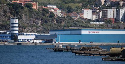 Pescanova se declaró en concurso de acreedores en 2013. En la imagen, planta en Redondela (Galicia).