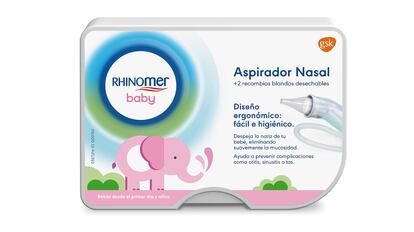 Este producto previene los problemas de oído o de bronquios derivados de la mucosidad nasal del bebé.