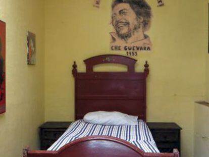Habitación de la Pensión Meza de Cuidad de Guatemala donde vivió Ernesto Che Guevara en 1953.