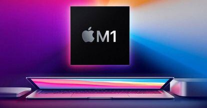 Il nuovo MacBook Air con l'M1.
