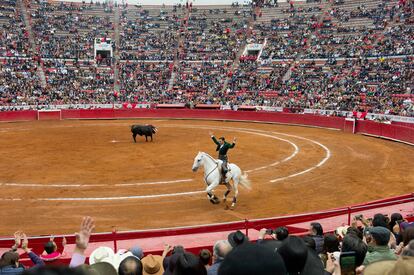Una corrida de toros en la Plaza México, el 3 de noviembre de 2019, en Ciudad de México.
