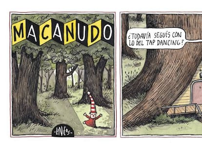 Duendes que hacen tap dancing