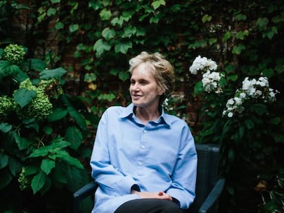 L'escriptora nord-americana Siri Hustvedt a la seva casa de Brooklyn, Nova York, el septiembre del 2019.