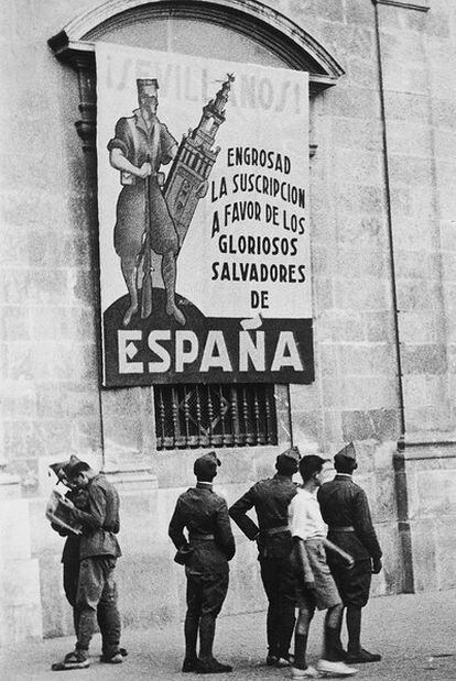 Fotografía tomada en Sevilla en 1936.