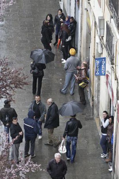 La calle de Robadors, en el Raval barcelonés