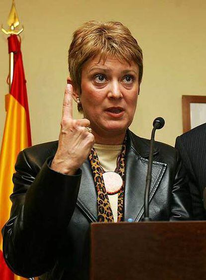 La secretaria de Estado de Inmigración, Consuelo Rumí.