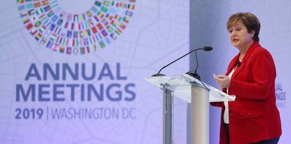 Kristalina Georgieva, directora gerente del Fondo Monetario Internacional (FMI).