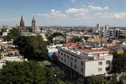 Fotografía general, el 14 de octubre de 2022, de la Colonia Americana de la ciudad de Guadalajara, en Jalisco (México)