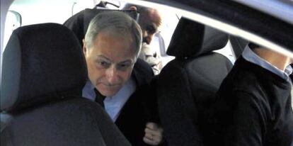El ex director general de Cooperación, Josep Maria Felip, el día de su detención.