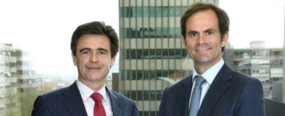 Antonio Muñoz, director general y de inversiones de Trea AM, y Eduardo Ripollés, director de desarrollo corporativo.